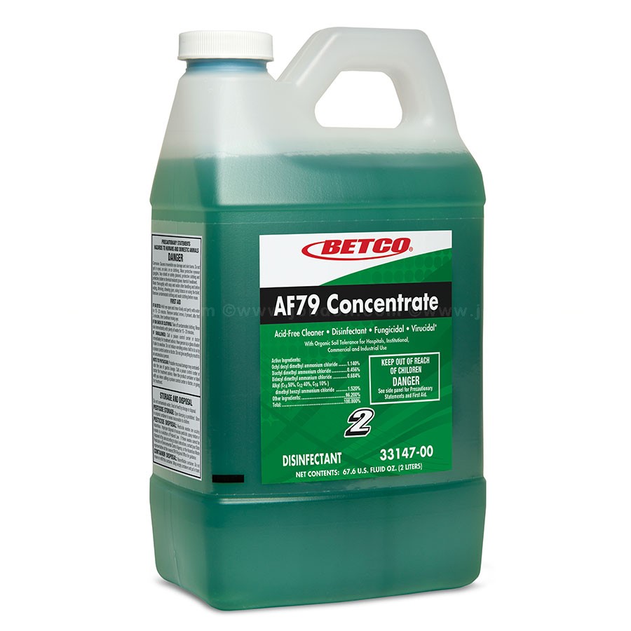 Betco FASTDRAW® AF79 Acid Free Bathroom Cleaner, Disinfectant, and